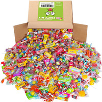 Bulk Party Mix - 8 Pounds - Candy Bulk - Variety Parade Candies - Piaata Candies - Individually Wrapped - Assorted Candy