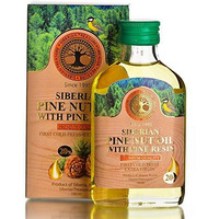 Siberian Pine Nut Oil Enriched With Pine Resin - 20%, Premium Quality, Extra Virgin, First Cold Press, 100 Ml - 3.4 Fl Oz