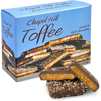 Chapel Hill Pecan And Dark Chocolate Toffee, Natural And Gluten Free, Delicious Toffee Squares (5 Ounce)