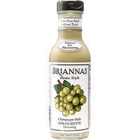 Briannas Vinaigrette Dressing - Champagne Vinaigrette - 12 Ounces