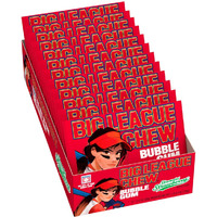 Big League Chew Strawberry Tray + (12 Packs)