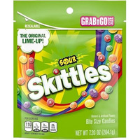 2 Pk Bundle Of Sour Skittles 7.2 Oz Each