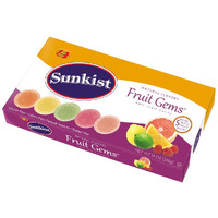 Jelly Belly Sunkist&Reg Fruit Gems Box - 14 Ounces Of Assorted Flavors - Made With Real Fruit Juices - Genuine, Official, Straight From The Source
