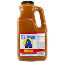 Secret Aardvark Habanero Hot Sauce - Habanero Peppers & Roasted Tomatoes, Medium Spiced Hot Sauce, Bbq Sauce, Non-Gmo, Low Sugar, Low Carb, Hot Sauce & Marinade - 64 Fl Oz 1 Pack