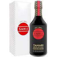 San-J - Gluten Free Tamari Soy Sauce - Specially Brewed - Made With 100% Soy - 20 Oz. Bottle