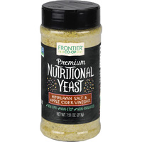 Frontier Salt & Vinegar Nutritional Yeast, 7.51 Oz