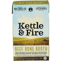 Kettle & Fire Regenerative Agriculture Beef Bone Broth, 16.9 Oz