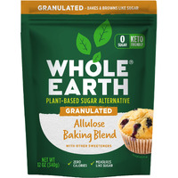 Whole Earth Sweetener Co. Allulose Baking Blend, Granulated, Plant-Based Sugar Alternative, 12 Ounces, 0.75 Pound (Pack Of 1)
