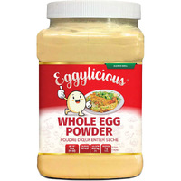 Eggylicious Whole Egg Powder, Dried Natural Protein Powder, Made From Fresh Eggs, White & Yolk Mixed, Pasteurized, Non-Gmo, No Additives, Used For Baking Icing,1Lbs(16Oz)