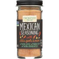 Frontier Seasoning Blends Salt-Free Mexican Seasoning, 2-Ounce Bottle