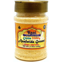Rani Asafetida (Hing) Ground 3.75Oz (106G) Gluten Friendly, Pet Jar ~ All Natural | Salt Free | Vegan | Non-Gmo | Asafoetida Indian Spice | Best For Onion Garlic Substitute