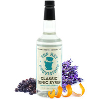 Top Hat Classic Tonic Syrup - 5X Quinine Tonic Water Concentrate - Make Tonic Water At Home - Just Add Seltzer Water - 32Oz Bottle