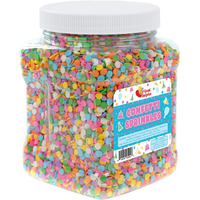 A Great Surprise Pastel Confetti Sprinkles - Pastel Easter Sprinkles - Bulk Toppings - 12 Lb - Ice Cream Sprinkles - Candy Quins