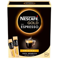 Nescafe Gold Espresso Instant Coffee 25 Sticks