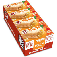 Jj's Bakery Peach Pie Snack Pies, Individual Dessert, Fresh-Baked, Nut-Free, Kosher Parve, 4 Oz Each (Pack Of 12)