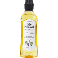 My Normal Keto Allulose 17.1 Fl Oz - Allulose, Monk Fruit And Stevia Blend, Zero Calorie Sweetener, 1:1 Sugar Substitute, Gluten Free, No Erythritol & Glycemic Impact, 0G Net Carbs - Keto, Paleo, Vegan Friendly