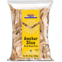 Rani Amchur (Mango) Dried Whole Slices Spice 3.5Oz (100G) ~ All Natural, Indian Origin | No Color | Gluten Friendly | Vegan | Non-Gmo | No Salt Or Fillers