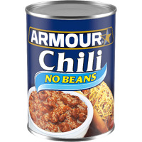 Armour Star Chili With No Beans, Canned Food, 14 Ounce (Pack Of 12)