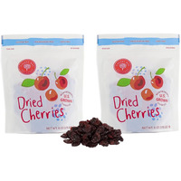Cherry Bay Orchards - Dried Montmorency Tart Cherries - Pack Of Two 6Oz Bags (Total 12Oz) - 100% Domestic, Natural, Kosher Certified, Gluten-Free, And Gmo Free - Packed In A Resealable Pouch