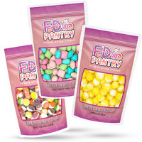 Freeze Dried Candy 3 Pack - Fruit Crunch Sour, Lemon Crunch, Fruit Burst Mini Sour Variety Gift Bundle | 4-5 Oz - 3 Pack | Treat Snack Sampler Set Assortment