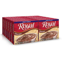 Royal Instant Pudding Dessert Mix, Chocolate, Fat Free (12 - 2 Oz Boxes)