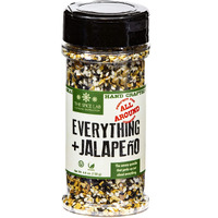 The Spice Lab Everything Bagel Seasoning Blend W/Jalapeno - 4.6 Oz. Shaker - Premium Gourmet Paleo And Keto Approved Spice - The Perfect Spicy Everything Seasoning - 7120