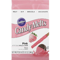 Wilton Pink Candy Melts Candy, 12 Oz.