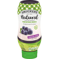 Smucker's Natural Concord Grape Squeezable Fruit Spread, 19 Ounces (Pack Of 12)