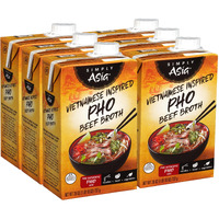 Simply Asia Vietnamese Inspired Pho Beef Broth, 26 Fl Oz (Pack Of 6)