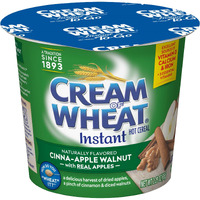Cream Of Wheat Instant Hot Cereal To-Go Cups, Cinna-Apple Walnut, 2.29 Ounce (Pack Of 6)