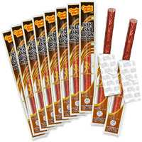 Country Meats, Meat Sticks, 0 Trans Fat, Usda Certified, Good Source Of Protein, Carb Conscious Snack (Sweet Annie Brown)