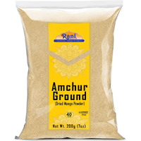 Rani Amchur (Mango) Ground Powder Spice 7Oz (200G) ~ All Natural, Indian Origin | No Color | Gluten Friendly | Vegan | Non-Gmo | No Salt Or Fillers