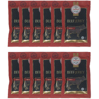 Aufschnitt Grass Fed Beef Jerky - Low Sodium, Certified Kosher - Made In Usa - Keto & Halal Friendly - 12 Pack, Spicy