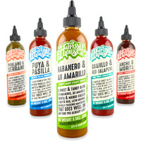 Humble House - Poblano & Serrano Pepper Hot Sauce, Zero-Calorie Low-Sodium Vegan Condiments For Chicken Wings, Tamales, Tacos, Sopes & More, All-Natural Preservative-Free Sauces For Food, 9.5 Oz