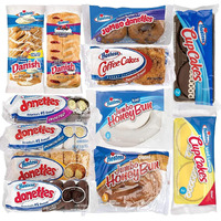 Hostess Variety Pack | Honey Buns, Coffee Cake, Donettes, Cakes, And Danish | 12 Packs