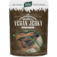 Beleaf Original Plant-Based Jerky | Delicious Meat Substitute | Low Carb, Non-Gmo, Dairy Free, Plant Protein | Natural Ingredients | Spicy Healthy Snack 7Oz (Original)