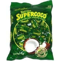 Super Turron Supercoco All Natural Coconut Candy 50 Count By Supercoco
