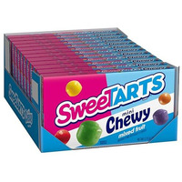 Sweetarts Mini Chewy, Candy, Mixed Fruit, Theater Box, 3.75 Oz, 12 Count