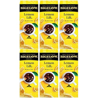 Bigelow Lemon Lift Black Tea Bags 28-Count Boxes (Pack Of 6) Lemon Flavored Black Tea Naturally & Artificially Flavored