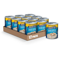 Progresso Rich & Hearty, Creamy Roasted Chicken Wild Rice Canned Soup, Gluten Free, 18.5 Oz. (Pack Of 12)