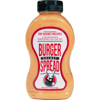 Todd Wilbur's Top Secret Burger Secret Spread (Like In-N-Out Burger Sauce) - Use On Burgers, Sandwiches, And Wraps - Msg & Gluten-Free, 11 Oz