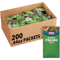 Kraft Golden Italian Salad Dressing Single Serve Packet (0.44 Oz Packets, Pack Of 200)