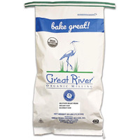 Great River Organic Milling, Specialty Flour, Buckwheat Flour, Organic, 25-Pounds (Pack Of 1)