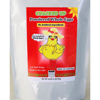 1 Pound (16 Oz), 35 Servings, Cage-Free Whole Eggs, Usda Licensed, Freshest Eggs! Made In The Usa, 35 Large Eggs, 1 Ingredient - Eggs! Farm Fresh, Non Gmo, All Natural, Resealable Pouch.