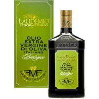 Sanniti Laudemio Organic Extra Virgin Olive Oil Fattoria Di Maiano, Gold Award Winner At Nyiooc World Olive Oil Competition, 16.9 Oz