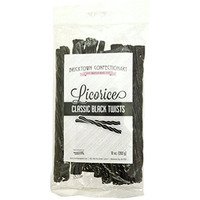 Classic Black Licorice - Fat Free Old Fashioned Gourmet Licorice Twists - A Must Try Quality Licorice Candy With Unique Flavor Unlike Any Other - 8 Oz. Bag