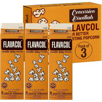 Concession Essentials 3 Pack Flavacol Popcorn Season Salt, 35 Oz Per Pack. Total 105 Ounces Popcorn Season Salt