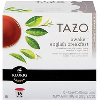 Tazo Awake English Breakfast Tea Keurig K-Cups, 16 Count [Pack Of 3]