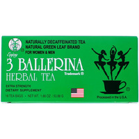 3 Ballerina Tea Dieters Drink, Extra Strength, 18-Count Tea Bags
