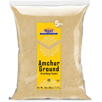 Rani Amchur (Mango) Ground Powder Spice 80Oz (5Lbs) 2.27Kg Bulk ~ All Natural, Indian Origin | No Color | Gluten Friendly | Vegan | Non-Gmo | No Salt Or Fillers